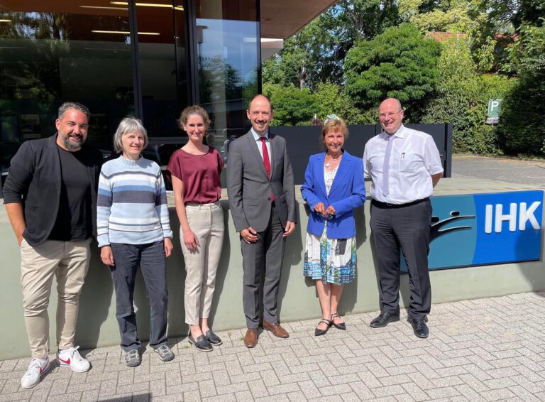 Besuch beim neuen IHK-Präsidenten