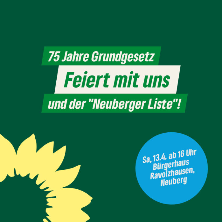 75 Jahre Grundgesetz – Feiert mit uns!